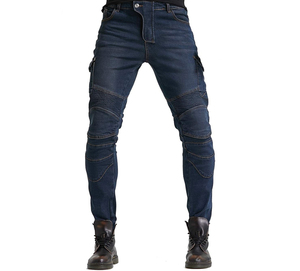 Jean baggy droit personnalisé pour homme – Denim épais délavé de haute qualité, style streetwear, coupe large, couleur mi-sombre - Product Image 1