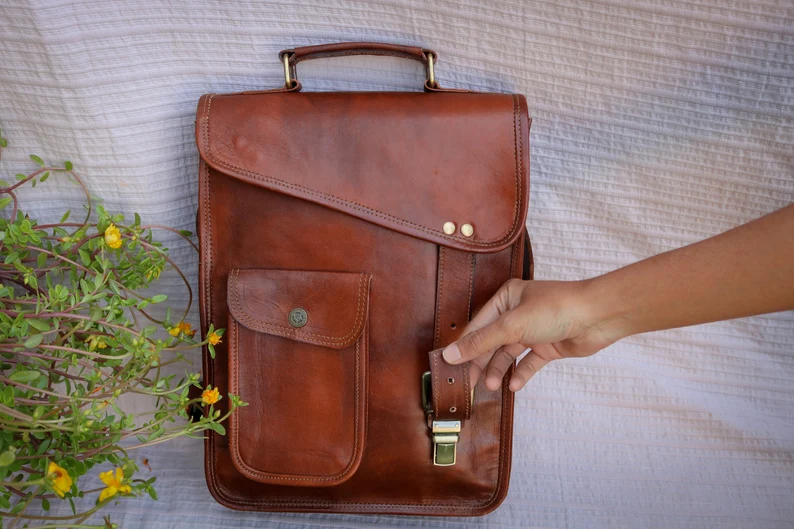 Natural leather color