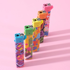 Disposable Cricket Lighters Wholesale Multi Color Refillable Bulk Sale With High Ignition Capacity And Long Flame Duration - Product Image 2
