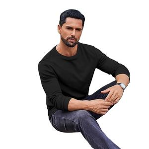 Camiseta Deportiva de Manga Larga para Hombre, Ropa Deportiva de Alta Calidad de Secado Rápido, Informal, para Entrenamiento, con Logotipo Personalizado, Impresión Digital - Product Image 3