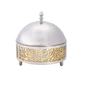 Calentador de alimentos con incrustaciones de madreperla y madera de estilo árabe creativo al por mayor, olla caliente de acero inoxidable para catering y uso doméstico - Product Image 4