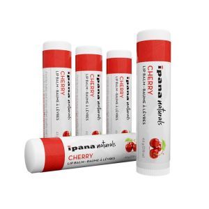 Ipana Natural Cherry Flavor <b>Lip</b> Balm with Vitamin E 50pk Moisturizing <b>Lip</b> Balm 10g Weight Made in Canada - Product Image 2
