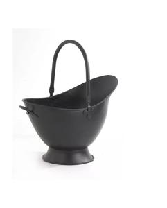 Seau à charbon en fer orné d'un savoir-faire détaillé et d'un style antique idéal pour un rangement fonctionnel et une utilisation de décor vintage - Product Image 4