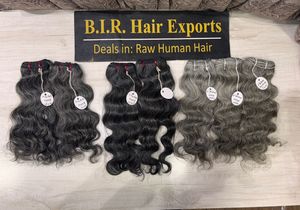 ผมต่อแบบอินเดียเรีมีผมต่อแบบดิบหยิกผมทอแบบสั้นผมหนา8-30นิ้ว - Product Image 2