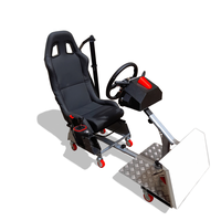 Simulador de Conducción DRIVESIM DS 250 1 con Pantalla, Metálico y de PLA, Eléctrico, para Entrenamiento de Conductores y Educación en Seguridad Vial (Multilingüe)