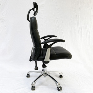 Contemporary Ergonomic Reclining Office Chair with Adjustable Headrest-Swivel Chair for Home and Office - Product Image 5
