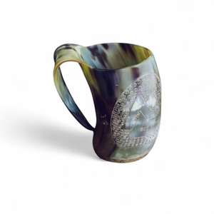 Meilleure qualité Viking Horn Mug Handcrafted Jetable PC Material Eco-Friendly for Business Gifts for Coffee Beer & More - Product Image 4