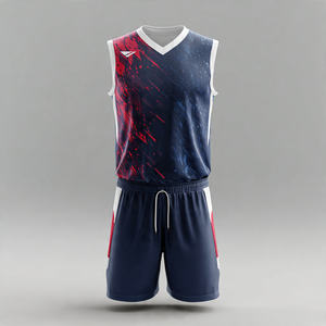 Uniformes de Voleibol para Equipos Juveniles, Uniformes Deportivos de Voleibol Transpirables y de Secado Rápido - Product Image 1