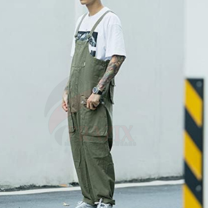 กางเกงเอี๊ยมสำหรับผู้ชายน้ำหนักเบาออกแบบได้ตามต้องการขนาดใหญ่พิเศษ - Product Image 5