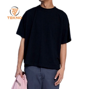 เสื้อยืดผู้ชายสไตล์วินเทจทรงโอเวอร์ไซส์สำหรับ220gsm เสื้อยืดผ้าฝ้าย100% น้ำหนักเบาระบายอากาศได้ปรับแต่งโลโก้ได้ตามต้องการ - Product Image 6