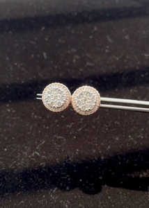 Luxury <b>Moissanite</b> Diamond Stud <b>Earrings</b> with 925 Sterling Silver & Brilliant Cut Lab-Grown Stones for Women Daily and Party Wear - Product Image 5