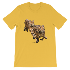 Camiseta Informal Premium para Niños Cheetah Brothers, Camiseta Polo de Secado Rápido para Niño, Diseño con Estampado Animal - Product Image 3