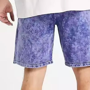 Nouveaux shorts délavés à l'acide personnalisés pour hommes derniers modèles shorts d'entraînement décontractés grande taille décontractés à la mode lavage à l'acide nouveaux hommes à la mode - Product Image 6