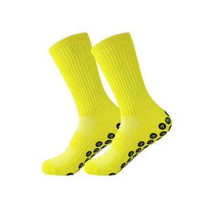 Calcetines de agarre antideslizantes suaves y gruesos de alta calidad, superventas, calcetines deportivos con logotipo personalizado para equipo, fútbol, baloncesto - Product Image 3