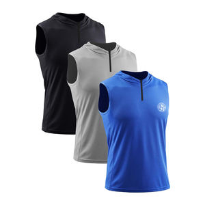 QST International 3D Digital Printed Cotton Bamboo Fiber Tank Top for <b>Men</b> Breathable Quick Dry Custom Print <b>T</b>-<b>Shirt</b> - Product Image 4