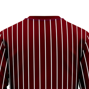 Sudadera de Alta Calidad Personalizada, Color Granate, Gruesa, de Felpa, con Cuello Redondo, Sublimada, Deportiva, para Hombre - Product Image 5