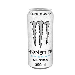 Boisson Énergisante Rafraîchissante Monster Energy Ultra Zéro Sucre 500 ml en Canette pour Chaînes d'Approvisionnement de Supermarchés - Product Image 3