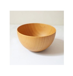 Bol en bois de forme personnalisée de taille mini bol de serveur en bois de haute qualité vaisselle de table au design antique bol en bois - Product Image 1
