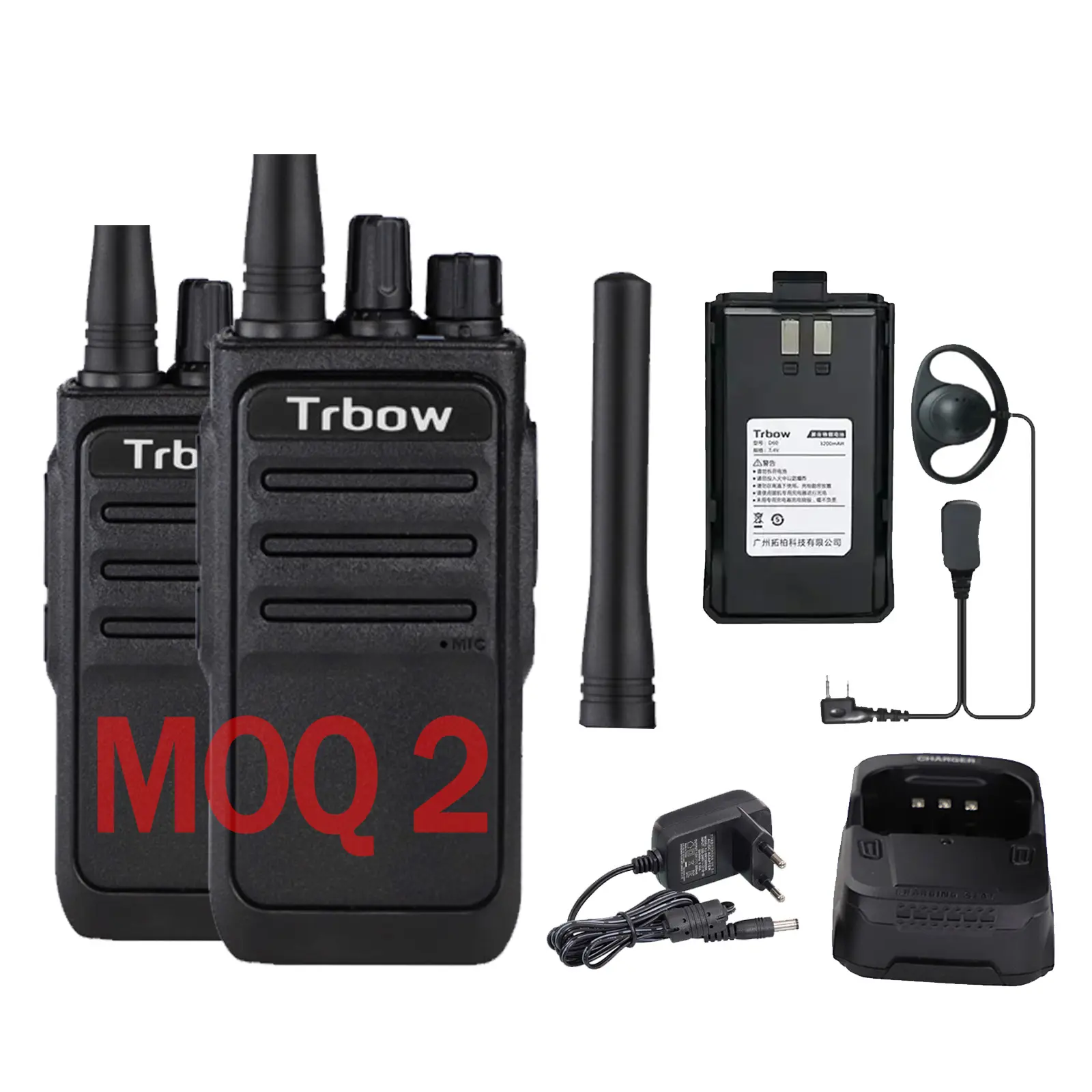 Grosir Pabrik 100 mile walkie talkie uhf Trbow A20 kualitas ham radio 5km walkie talkie 500 mile untuk baofeng bf-888s