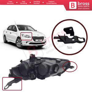 BHL519 support de phare support de réparation ensemble d'onglets côté droit pour 301 2012-2017 pré-lifting 9675138980 Bross pièces automobiles - Product Image 2