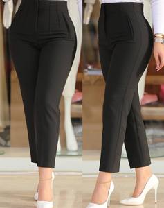 Gran oferta de pantalones informales de cintura alta para mujer de primavera y otoño, pantalones elegantes para oficina de negocios para mujer - Product Image 2