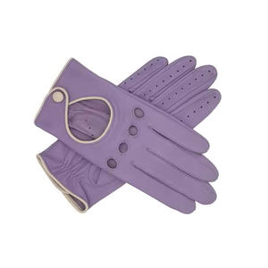 Gants en cuir professionnels avec logo personnalisé et design Gants de conduite de couleur unique - Product Image 4
