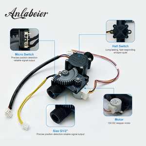 วาล์วน้ำไฟฟ้าแบบสเต็ปเปอร์มอเตอร์ 12V DC แบบตั้งโปรแกรมได้ วาล์วควบคุมการไหลของน้ำ ขนาด G1/2 นิ้ว อะไหล่เครื่องทำน้ำอุ่นพลาสติก เสียงรบกวนต่ำ - Product Image 5