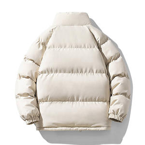 <b>Men</b> <b>Sherpa</b> Lined Zip up Winter Padded <b>Jacket</b> New Custom Logo Warm Thicken Fashion Outdoor Plus Size <b>Men's</b> Puffer Coats <b>Jackets</b> - Product Image 2