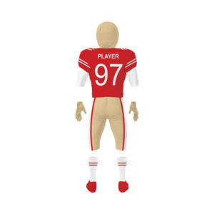 Uniforme de Fútbol Americano Sublimado en 3D Personalizado al por Mayor de Alta Calidad, Conjunto de Fútbol Americano de Compresión Personalizado, Ropa Deportiva Profesional para Equipos - Product Image 6