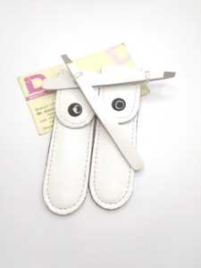 Pinzas para cejas con revestimiento de color y logotipo personalizado, cosméticos para cejas con punta inclinada de acero inoxidable, producto de belleza personalizable - Product Image 5