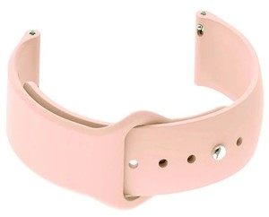 JD1606 Pink Unisex Sports <b>Watch</b> Band Soft Lightweight Breathable Comfortable Adjustable Water-Resistant Silicone 20-22mm <b>Watch</b> - Product Image 2