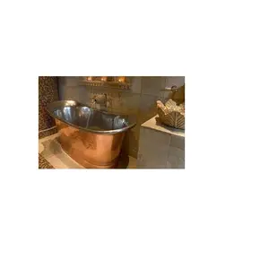 Best Offers Top Grade Copper Bath Tub with Customized Size & Shaped For Bathroom Uses Premium Quality