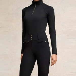 Chemises de base pour femmes pour l'équitation, hauts personnalisés, vêtements équestres de qualité supérieure, confort et ajustement optimaux, chemise d'équitation - Product Image 4
