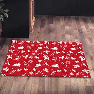 Festive Printed <b>Rug</b>, Christmas <b>Rug</b>, Xmas <b>Rug</b>, Christmas Gift <b>Rug</b>,<b>Chenille</b> <b>Rug</b> - Product Image 1