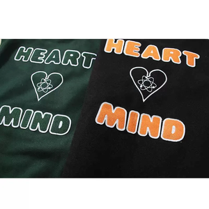 เสื้อแจ็กเก็ตทีมเบสบอลของผู้ชายเสื้อแจ็คเก็ตสไตล์นักศึกษาผ้าวูลปักลาย100% คอปกตั้งแจ็คเก็ตติดกระดุมสำหรับฤดูหนาวดีไซน์ตามสั่ง - Product Image 4