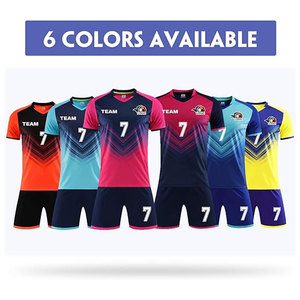 High Quality Personalized Soccer Jersey for Adults Custom Football Shirt Name Number <b>Logo</b> <b>Design</b> Short Sleeve 100% Polyester - Product Image 3