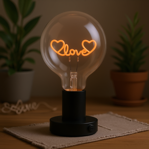 OSRAM OSR 1906 Lampe de table en forme de lettre pour la décoration créative et originale de la maison, idéale pour les amoureux - Product Image 3