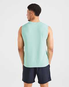 Camiseta sin mangas personalizada de alta calidad para hombre con tela transpirable de secado rápido y diseño sin mangas perfecto para gimnasio entrenamiento Fitness - Product Image 2