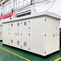 APEX 11kV 33kV Poste de transformations compact 630-2500kVA Station de transformateurs abaisseurs 415V 400V pour réseau urbain IEC