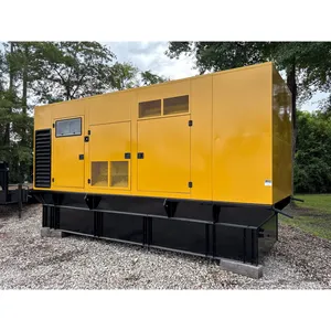 Groupe électrogène diesel triphasé d'occasion de 600 kW, sortie 277/480 V, insonorisé, pour alimentation de secours commerciale - Product Image 2