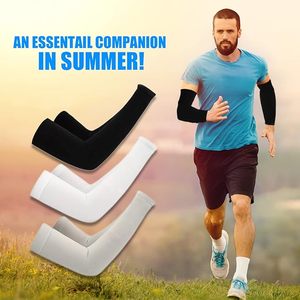 Best Selling Unisex Outdoor Football Cycling Sports Cooling <b>Compression</b> <b>Arm</b> <b>Sleeves</b> Cover Wrap UV Sun Protection Cover - Product Image 4