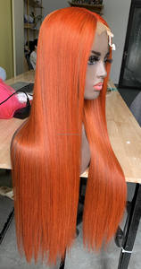 Perruques Remy vietnamiennes droites et faisceaux perruque avant naturelle et extensions de cheveux humains - Product Image 5