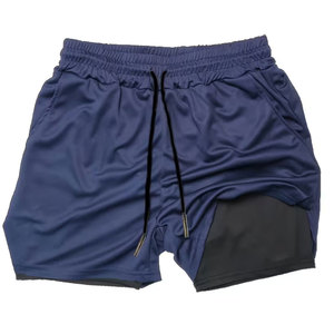 Gym Shorts for Men Casual Mid Waist Solid Quick Dry Breathable Lightweight Training Fitness Workout Comfortable Durable - Product Image 1