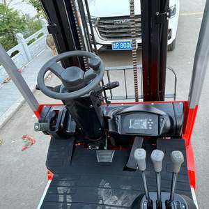 neatly used 2Ton <b>small</b> electric Forklift Rough Terrain Forklift Durable - Product Image 5