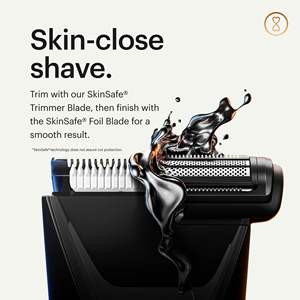 Recortadora de Vello Corporal USB C Recargable de Doble Cabezal para Hombre, Impermeable, para Uso en Seco/Húmedo, con Cuchillas de Cerámica y Estuche de Viaje - Product Image 6