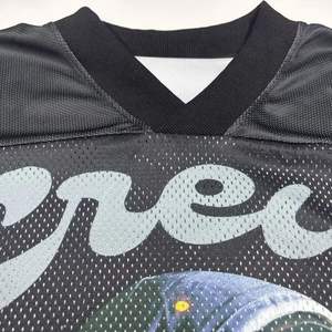 Cheap Price Adults Youth Fully Sublimation Teamwear Custom Logo Design American Football <b>Fan</b> Jersey - Product Image 2