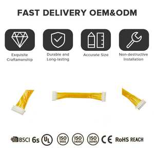 Kabel Harness Sensor dan Encoder Servo 4 Inti Tembaga Berpelindung Fleksibel untuk Sistem Penggerak Robot Delta - Product Image 4