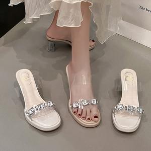 Nouvelles chaussures Mary Jane de style français printemps-été, ballerines rétro britanniques à semelle épaisse en cuir, chaussures à talons hauts élégantes et cool - Product Image 3