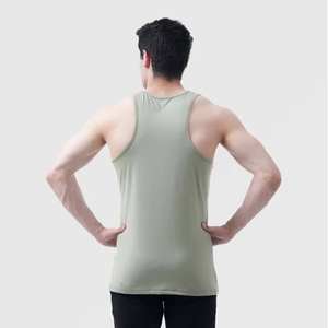 Vêtements de gym Hommes Débardeur Bodybuilding Débardeur Pour Hommes Fitness Sportswear Hommes Débardeur Grande Taille Coton Fibre de Bambou - Product Image 4