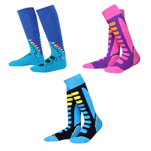 Calcetines cálidos de invierno para hombre y mujer, medias térmicas gruesas para deportes al aire libre, fútbol, baloncesto, snowboard, calentadores de piernas - Product Image 2